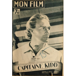 Revue mon film n° 34 / capitaine Kidd (Randolph Scott )