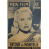 Revue mon film n° 598 / retour de manivelle ( Michele Morgan )