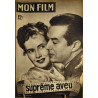 Revue mon film n° 140 / suprême aveu ( Ray Milland et Teresa W