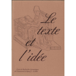 Le texte et l'idée n° 9