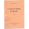 Le carnet de chansons de mon pere
