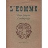 L'homme / revue française d'anthropologie /avril-juin 1968 /kosei...