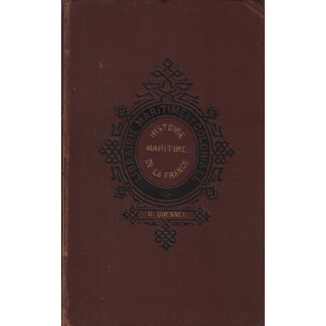 Histoire maritime de la france depuis colbert