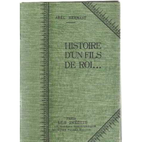 Histoire d'un fils de roi