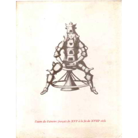 L'oeuvre des faienciers français du XVI° a la fin du XVIII° siecle