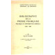 Bibliographie de la presse francaise politique et d'information...