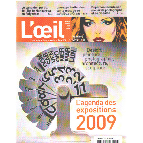Revue d'art l'oeil n° 609 /