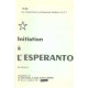 Initiation à l'esperanto