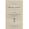 Encyclique " miranda prorsus de sa sainteté pie XII sur le cinéma...