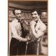 Photographie N et B - Yves Mourousi et Gratien Tonna