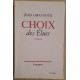 Choix des Elues