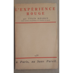 L'expérience rouge / dédicace