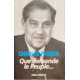 Que demande le peuple