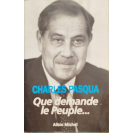 Que demande le peuple