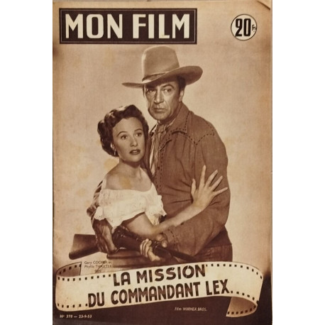 Revue mon film n° 370 / la mission du commandant Lex / gary cooper...