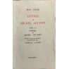 Lettres à Michel Levanti suivies des poèmes de Michel levanti