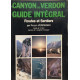 Canyon du verson routes et sentiers