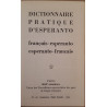 Dictionnaire pratique d'esperanto (2° édition)