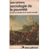 Sociologie De La pauvreté - Le Tiers Monde et Le Quart Monde