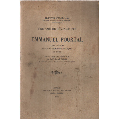 Emmanuel portal une ame de séminariste