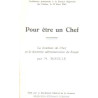 Pour etre un chef